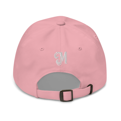 Pink Miguelitos Logo Embroidered Cap