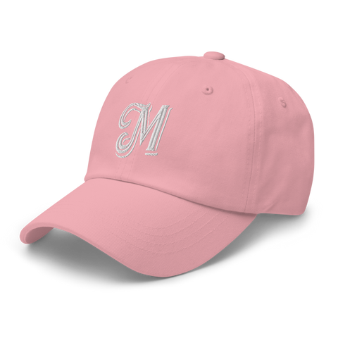 Pink Miguelitos Logo Embroidered Cap