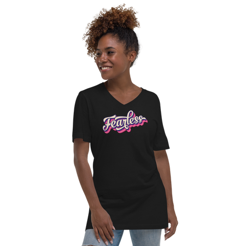 Black Graphic Fearless Candy T-Shirt