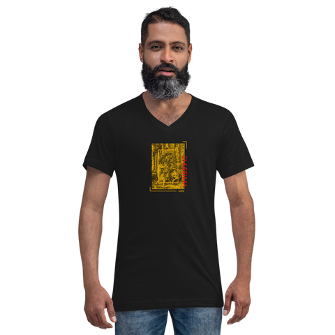 Black Graphic Classical Hero T-Shirt