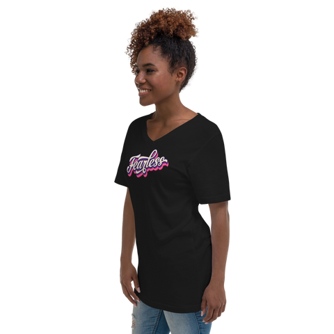 Black Graphic Fearless Candy T-Shirt