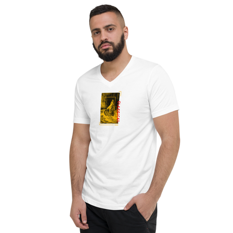 White Graphic Classical Hero T-Shirt