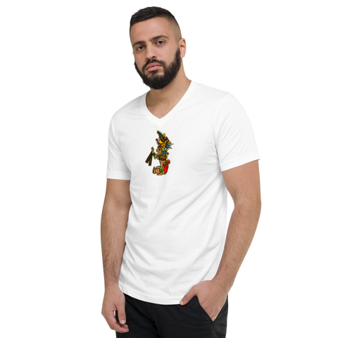 White graphic  t-shirt Aztec Eternal 