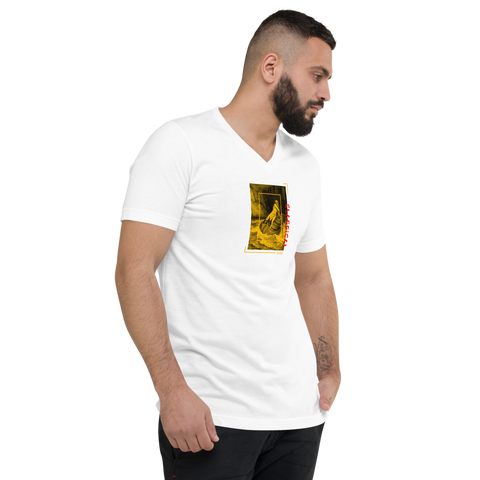 White Graphic Classical Hero T-Shirt